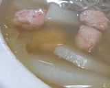 お！ハスが入ってるエビ団子作り方6写真