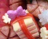 クリスマス お弁当 デコ弁 冬作り方2写真