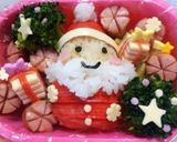 クリスマス お弁当 デコ弁 冬作り方3写真