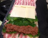 ＊くるくる梅チー豚串＊作り方5写真