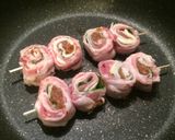 ＊くるくる梅チー豚串＊作り方7写真