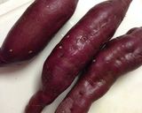 石油ストーブで焼き芋作り方1写真