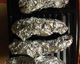 石油ストーブで焼き芋作り方4写真