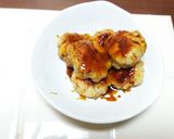 ヘルシー＆アレンジ可能の鶏蓮根もち作り方5写真