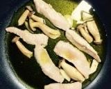 イベリコ豚と丹波しめじのアヒージョ作り方4写真