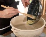 小松菜と豆腐のチゲ鍋 トマトジュース入り作り方3写真