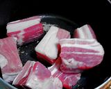 ﾄﾛﾄﾛ☆大根と角煮(ﾈｷﾞ卵創作編)♪作り方1写真