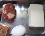 豆腐と豚肉のチャンプル風作り方1写真