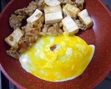豆腐と豚肉のチャンプル風作り方4写真