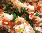 簡単！美味しい！きのこと大豆の混ぜごはん作り方5写真