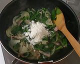食パンで簡単ほうれん草グラタン☆作り方2写真