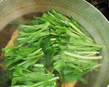 簡単！冷めても美味しい水菜と厚揚げの煮物作り方5写真