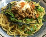 うまうま納豆スパゲッティー作り方4写真