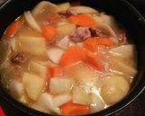 肉じゃが簡単(ちくわぶ入り)ﾚｼﾋﾟﾒﾓ作り方3写真