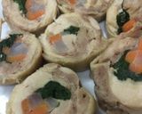 簡単　巻いて蒸すだけチキンロール作り方7写真