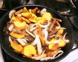コク旨〜♡鶏肉とかぼちゃの味噌バター炒め作り方5写真