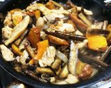コク旨〜♡鶏肉とかぼちゃの味噌バター炒め作り方6写真
