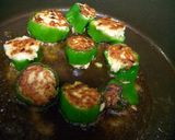♪ピーマンつくね♪照り焼き味♪作り方5写真