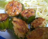 ♪ピーマンつくね♪照り焼き味♪作り方6写真