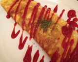 ☆相性バッチリ！キムチ納豆オムレツ☆作り方8写真