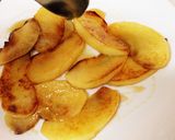 焼きリンゴ蜂蜜シナモン添え簡単デザート作り方8写真