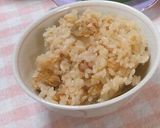 ベビーホタテの炊き込みご飯作り方7写真