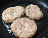 シェフ直伝【圓用EN】豚のハンバーグ作り方6写真