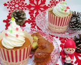 ♥クリスマスに♥ココアバナナカップケーキ作り方4写真