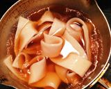ワンパン・簡単手鍋うどん♪5分でおいしい作り方3写真