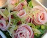 豚バラの薔薇蒸し☆作り方3写真