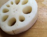 レンコンとオレンジピールのクッキー作り方2写真