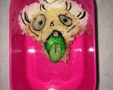 妖怪ウォッチ バクロ婆 キャラ弁 簡単♪作り方3写真