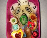 妖怪ウォッチ バクロ婆 キャラ弁 簡単♪作り方4写真