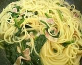 フライパン１つで！簡単塩系スープパスタ♪作り方5写真