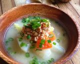 野菜たっぷり＊おからと納豆のおみそ汁作り方4写真