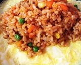ちょっと大人の納豆オムライス作り方4写真