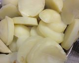 ポテトとベーコンとチーズの三段重ね焼き作り方1写真