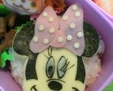 ☆ミニーちゃん☆キャラ弁☆作り方7写真