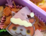 妖怪ウォッチ☆ジバニャン蒲鉾☆キャラ弁作り方6写真