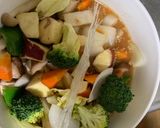 お一人様オイトマト味根菜たっぷり野菜炒め作り方16写真