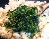簡単！刻みキツネ・大根菜の炒飯 和風マヨ作り方9写真