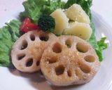 レンコンステーキ作り方4写真