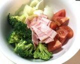 ☆ブロッコリー&スイチリ☆パングラタン作り方1写真