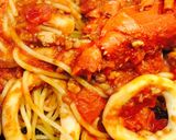 トマトソースパスタ 簡単作り方3写真