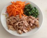 鶏の炊込みご飯作り方1写真