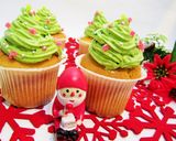♥クリスマスに♥ココアバナナカップケーキ作り方5写真