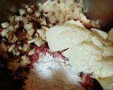 豚ひき肉の大葉巻つくね(豆腐入)＊お弁当作り方2写真