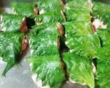 豚ひき肉の大葉巻つくね(豆腐入)＊お弁当作り方4写真