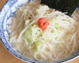とんこつじゃないとんこつ風しろらーめん作り方8写真