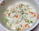 簡単!豆腐と枝豆と人参のがんもどき。作り方4写真